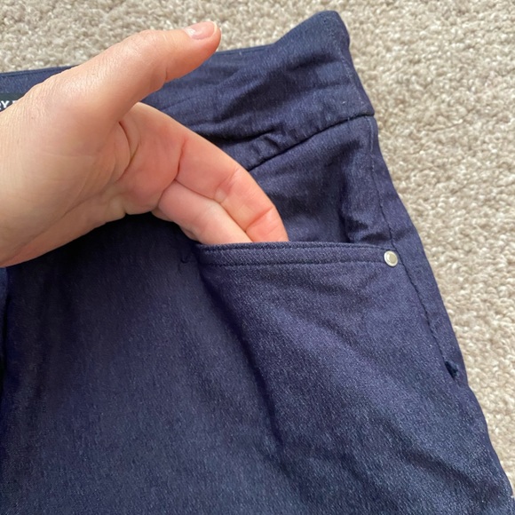 Hilary Radley Stretchy Blue Pants size S - Picture 4 of 5